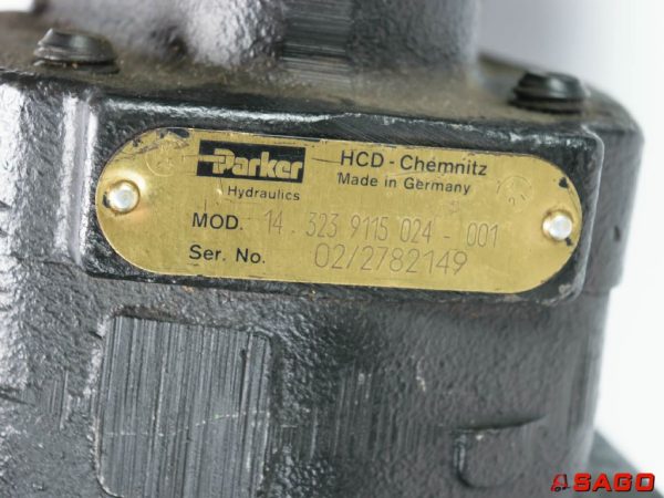 Hydraulika - Typ: PARKER HYDRAULICS 14 323 9115 024-001 KALMAR 02/2782149 323 3020 002