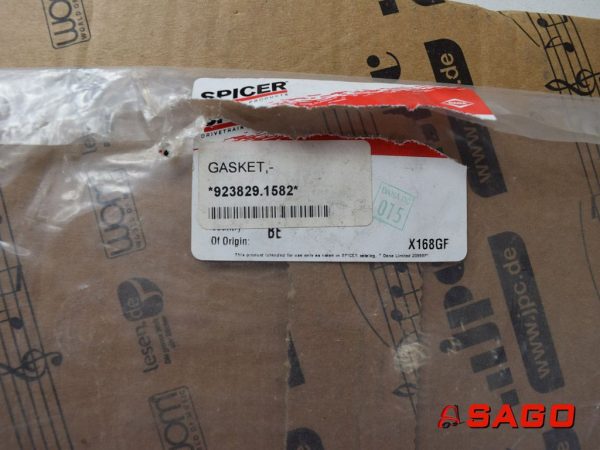 Części zamienne - Typ: GASKET 923829.1582 9238291582 4214732 X168GF