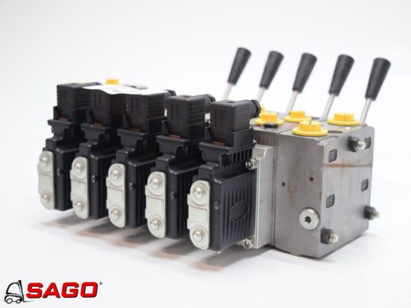 Hydraulika - Typ: DANFOSS Steuerblock PVG32/5 Sektionen 24Volt Endplatte als PVSP/Lüftersteuerung  157NI1424