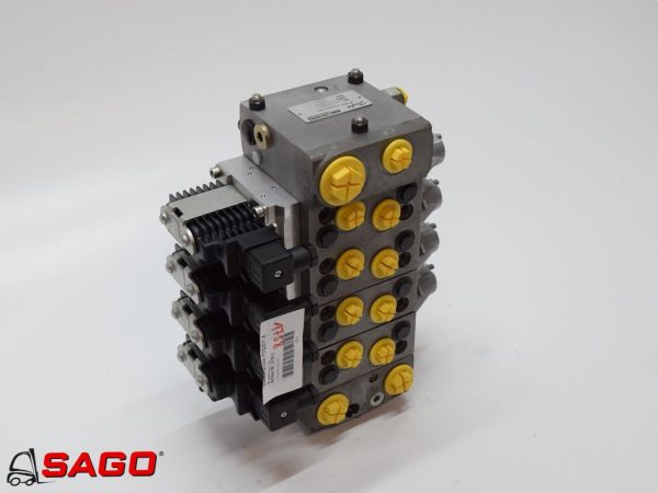 Hydraulika - Typ: DANFOSS Steuerblock PVG32/4 Sektionen 12Volt mit Endplatte als PVSP  157NI1089