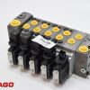 Hydraulika - Typ: DANFOSS Steuerblock PVG32/5 Sektionen 12Volt mit Endplatte als PVSP/Lüftersteuerung  157NI2659