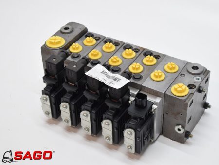 Hydraulika - Typ: DANFOSS Steuerblock PVG32/5 Sektionen 12Volt mit Endplatte als PVSP/Lüftersteuerung  157NI2659