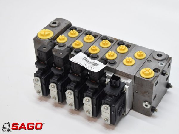 Hydraulika - Typ: DANFOSS Steuerblock PVG32/5 Sektionen 12Volt mit Endplatte als PVSP/Lüftersteuerung 157NI2659