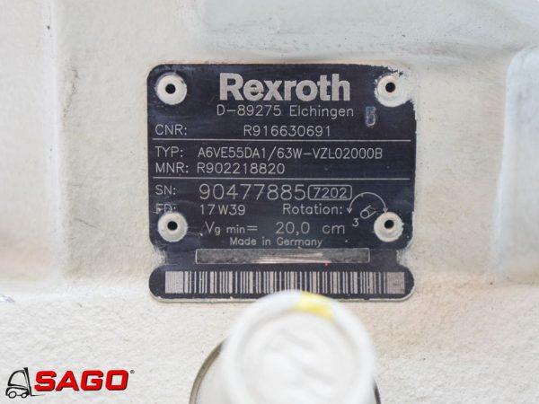 Hydraulika - Typ: REXROTH Axialkolbenmotor R916630691