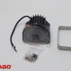 Elektryka - Typ: ROTE Halbkreis -sicherheitsleuchte 10-80 volt