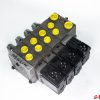 Hydraulika - Typ: DANFOSS Steuerschieber 4-Fach i.T. 463D09424 PVP 150 BAR 24V 157B4128 109102000 157H3192 157B4113 157B6200 343DQ8531 BAUMANN