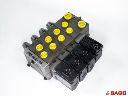 Hydraulika - Typ: DANFOSS Steuerschieber 4-Fach i.T. 463D09424 PVP 150 BAR 24V 157B4128 109102000 157H3192 157B4113 157B6200 343DQ8531 BAUMANN