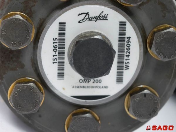 Hydraulika - Typ: DANFOSS Hydraulikmotor OMP200 151-0615 W51426094 BAUMANN 41089