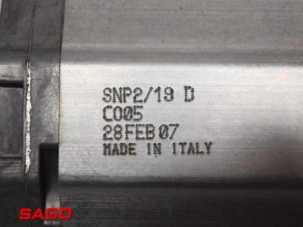 Hydraulika - Typ: SAUER Zahnradpumpe SD SNP2/19D