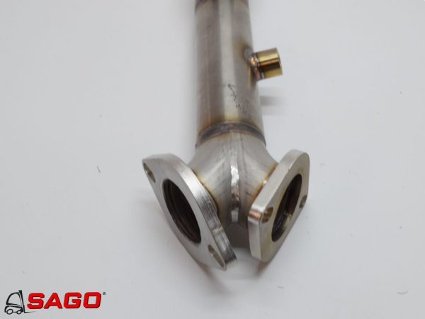 układy chłodzenia i wydechowe - Typ: Rohr vor Katalusator 60/30/2.00 für Motor GM 4.3L V6