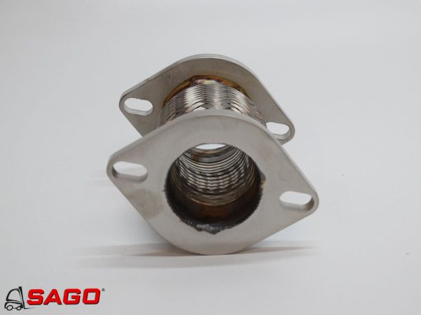 układy chłodzenia i wydechowe - Typ: Auspuff Flexrohr mit Flansch für Motor GM 4.3L