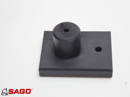 Części zamienne - Typ: Gleitstück 80x60x44mm. PA 6G