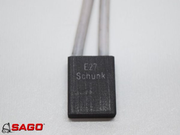Silniki elektryczne i części do silników - Typ: Kohlebürstensatz T19 carbon brusch set Schunk E27