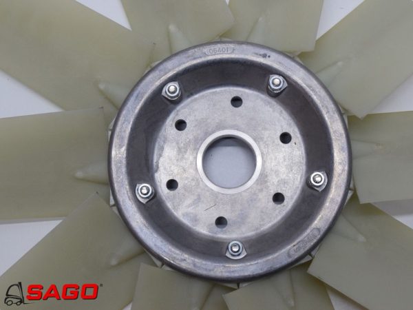 układy chłodzenia i wydechowe - Typ: Lüfter GMD komplet 12633 WING FAN 06401