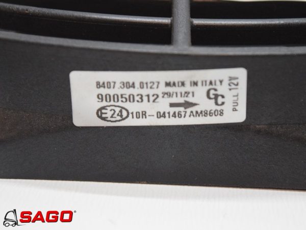 układy chłodzenia i wydechowe - Typ: Lüfter für Hydraulikölkühler 12v GENERAL 8407.304.0127