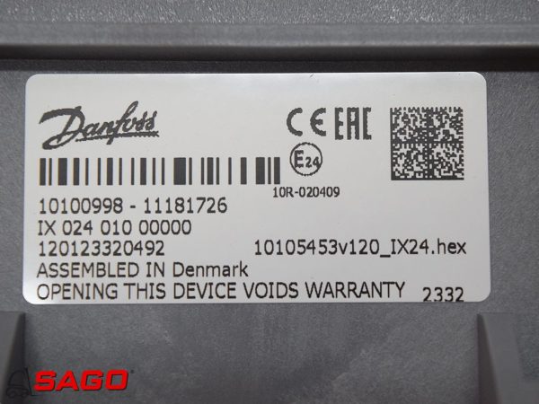 Elektryczne sterowanie i komponenty - Typ: DANFOSS Eingangsmodul IX02401000000