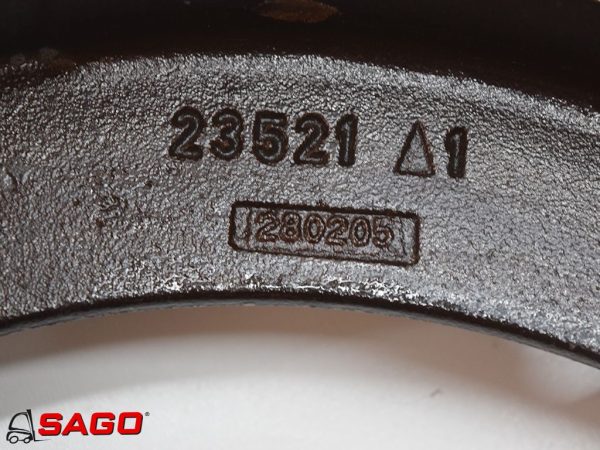 Hamulce i linki hamulcowe - Typ: KNOTT Bremsbacke 23521