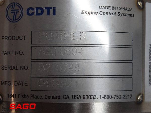 Części zamienne - Typ: Abgas- Katalysator E2-60 3"in - + outlet 10003 CDTI A20-0694