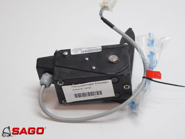 siedzenia i zadaszenia - Typ: ZAPI Fahrpedalregler Einhebel F0508A-PED.NEW 1HM INDUT. 310798472