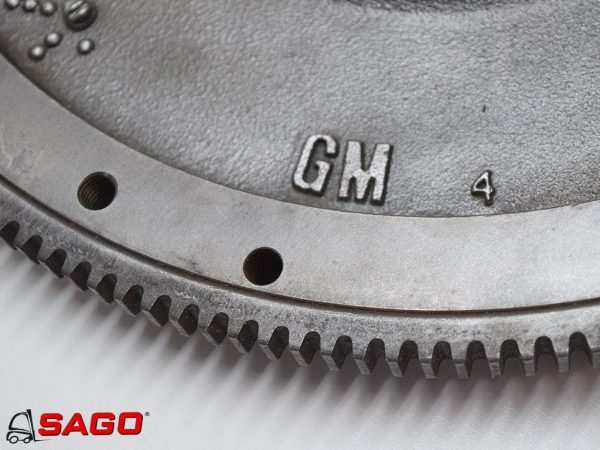 układy chłodzenia i wydechowe - Typ: Motor GM Schwungrad mit Zannkr 360x31mm. Z=168