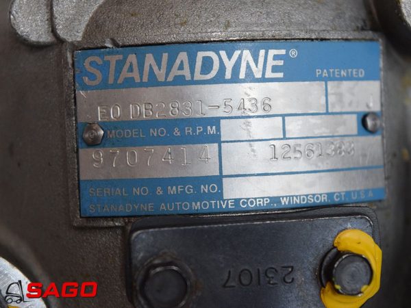 układy chłodzenia i wydechowe - Typ: Motor GMD Einspritzpumpe mech. Gas AT