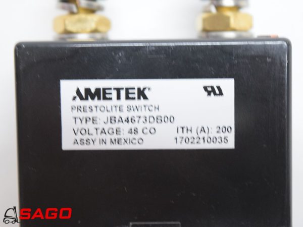 Elektryczne sterowanie i komponenty - Typ: AMETEK Schütz JBA4673DB00
