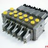 Baumann Hydraulika - Typ: Steuerschieber 5fach 115325 157U1309 276E06427 150 BAR 12V 157B4116 Danfoss