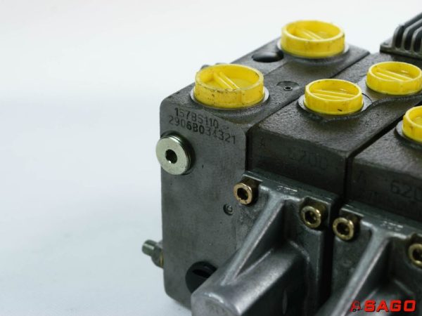 Baumann Hydraulika - Typ: Steuerschieber 5fach 115325 157U1309 276E06427 150 BAR 12V 157B4116 Danfoss