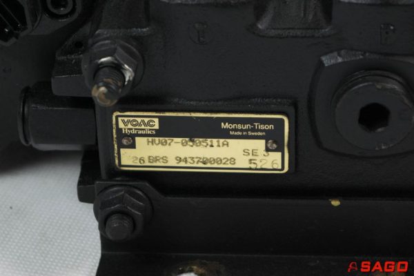 Hydraulika - Typ: HV07-050511A 26BRS 943700028 SE3 24V VOAC hydraulics
