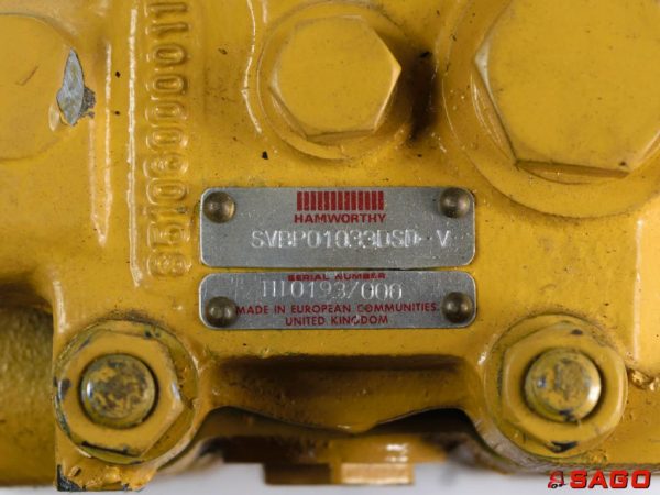 Jumbo Hydraulika - Typ: Steuerschieber 73968 SVBP01033DSD-V HI0193/000 Hamworthy Baumann Terra Irion Lancer
