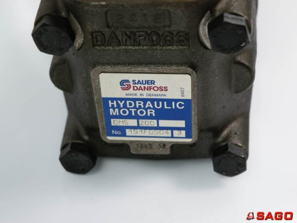 Jumbo Hydraulika - Typ: Hydraulikmotor OMS200 151F0504 3 SAUER DANFOSS 82784 Baumann Terra Irion Lancer