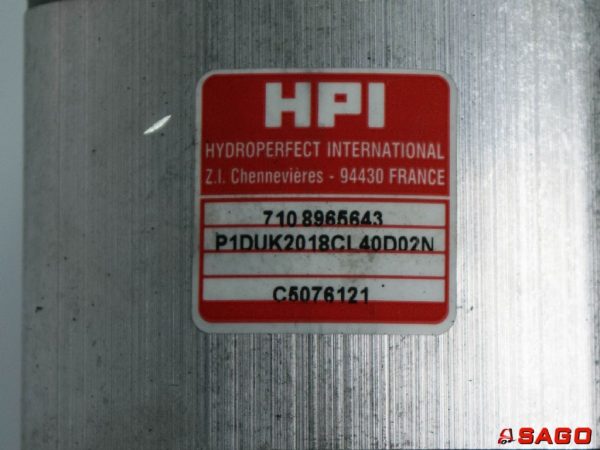 Baumann Hydraulika - Typ: Hydraulikpumpe 150126 7108965643 P1DUK2018CL40D02N HPI