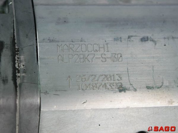 Hydraulika - Typ: Hydraulikpumpe 261518 ALP2BK7-S-30 MARZOCCHI Baumann Jumbo