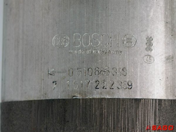 Hydraulika - Typ: Tandem-Lenkpumpe 76043 0510665348 7 1517222 359 BOSCH Baumann Jumbo