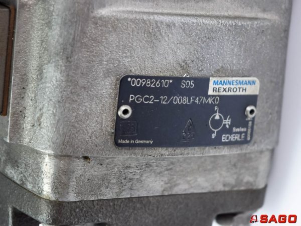 Hydraulika - Typ: Hydraulikpumpe 85669 PGC3-10/016LE47MU2 REXROTH