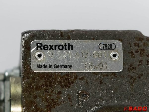 Hydraulika - Typ: Steuerschieber 2fach 250846 0 521 612 001 08W03 REXROTH