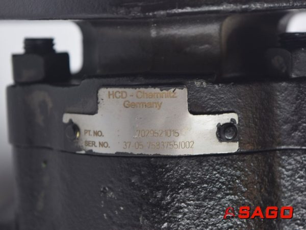 Hydraulika - Typ: HCD HYDRAULIC PUMP 7029521015 KALMAR 923572.0054 HCD-Chemnitz Germany PT.NO 7029521015