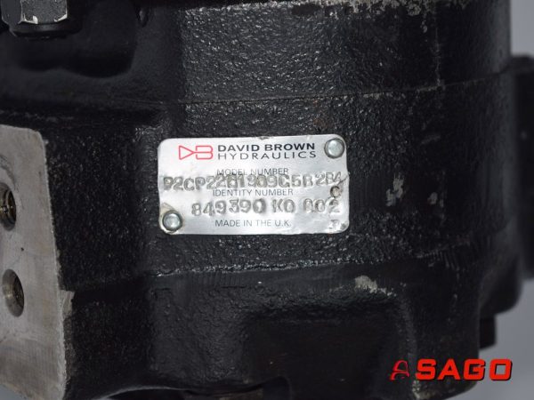 Kalmar Hydraulika - Typ: 923764.0186 HYDRAULIC PUMP Nr. Model:P2CP2261909C5B2B4
