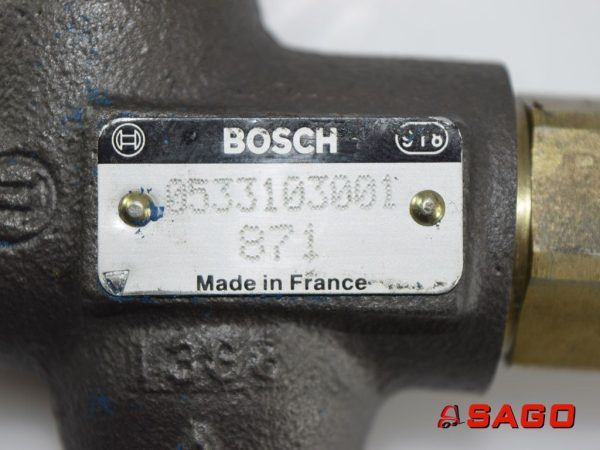Hydraulika - Typ: 61194 Mengenteiler BOSCH 0533103001 871