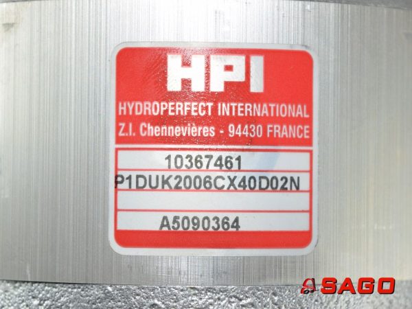 Baumann Hydraulika - Typ: 46400 Lenkpumpe HPI 94430 10367461 P1DUK2006CX40D02N A5090364 JUMBO D1-20 D2-14 D3-52 D4-30