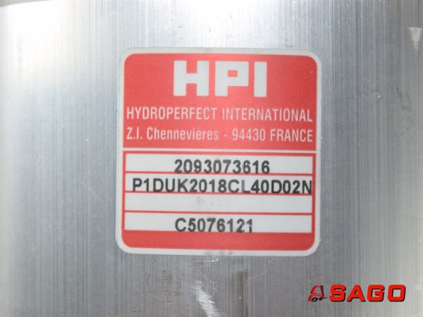 Hydraulika - Typ: 150126 Hydraulikpumpe HPI 2093073616 P1DUK2018CL40D02N C5076121 D1-15 D2-20 D3-52 D4-30