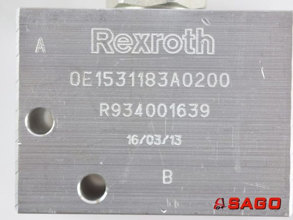 Hydraulika - Typ: 200451 Magnetsitzventil REXROTH 0E 1531183A0200 R934001639 v