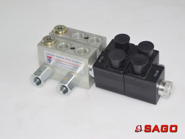 Jumbo Hydraulika - Typ: 200010470 Elektro-Ventilblock 250568 400692B 209 30704 200010894 DÜSENHALTER D1-20 M-1.5 M-2.0