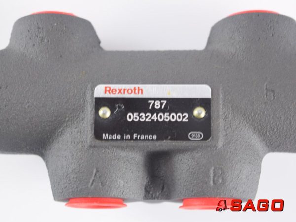 Hydraulika - Typ: 202142 Rückschlagventil REXROTH 787 0532405002