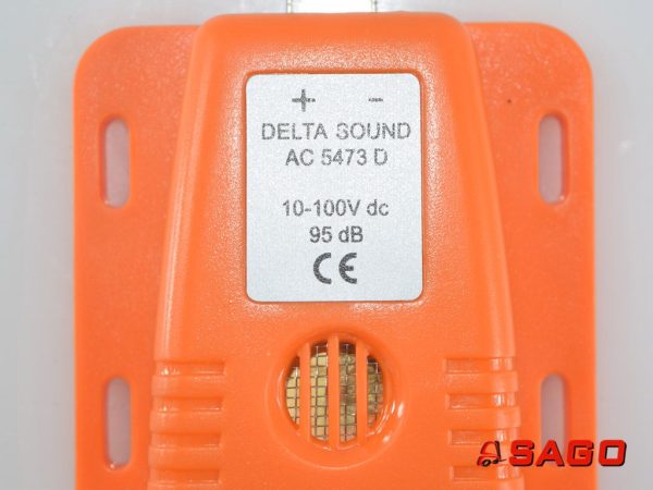 Elektryka - Typ: 118663 Rückfahralarm Delta Sound AC5473 D 10-100V dc 95dB BAUMANN JUMBO