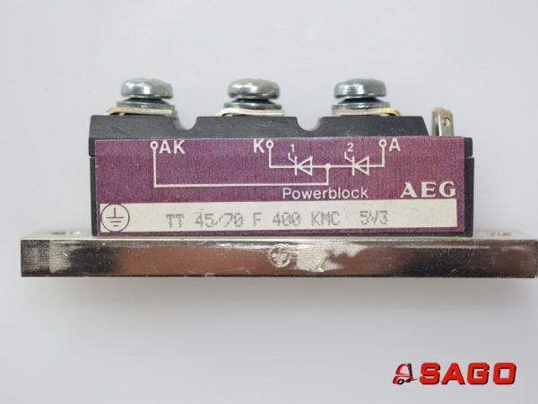 Irion Elektryczne sterowanie i komponenty - Typ: 200004323 Thyristor Powerblock TT 45/70 F 400 KMC 5V3