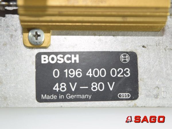 Elektryczne sterowanie i komponenty - Typ: 200006505 Rückladungsmodul BOSCH 0196 400 023 48V -80V BAUMANN JUMBO