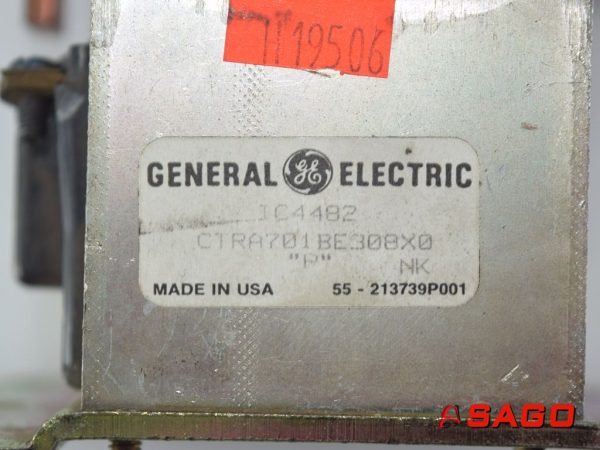 Baumann Elektryczne sterowanie i komponenty - Typ: 200006800 Fahrschütz Vorwärts General Electric IC4482 CTRA701BE308X0