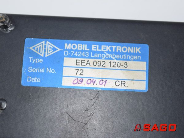 Elektryczne sterowanie i komponenty - Typ: 205805 Eingabe-Terminal  Mobil-elektronik D-74243 EEA 092 120-3 BAUMANN JUMBO