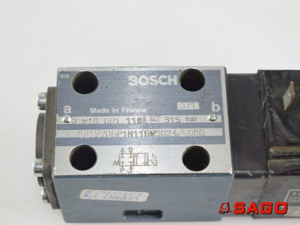 Baumann Elektryczne sterowanie i komponenty - Typ: 244134 Wegeventil 4/2 PC24V BOSCH 0810091118 315Bar